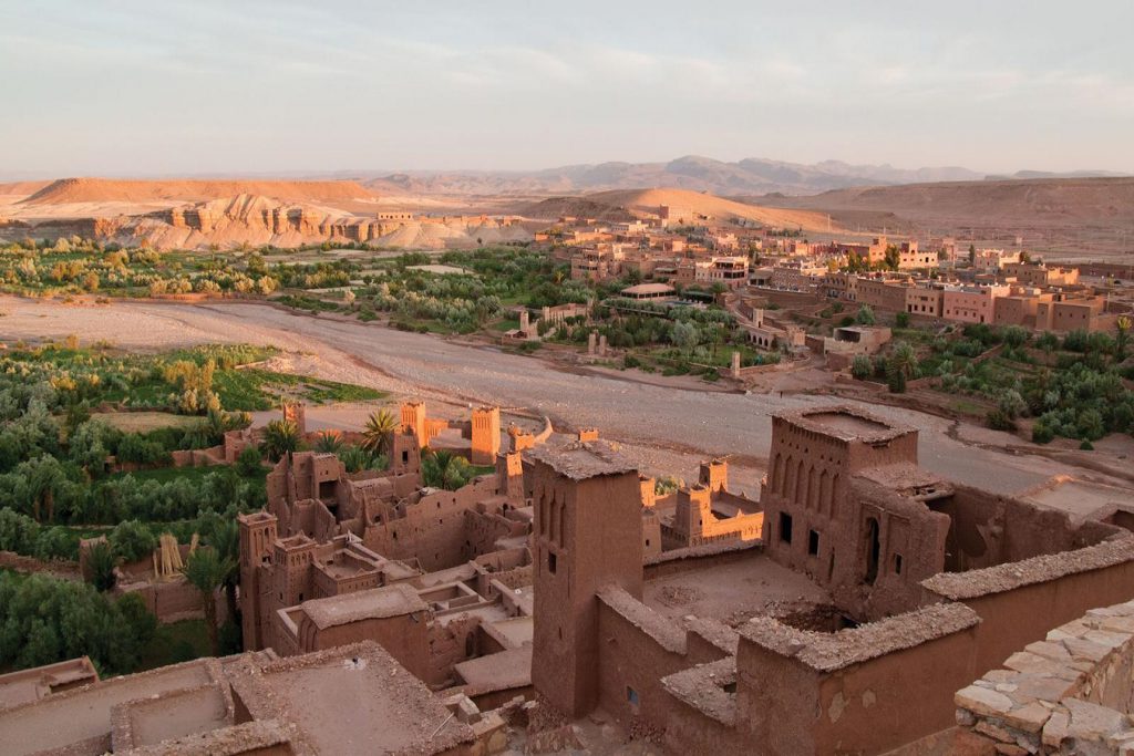 World heritage fortified kasbah