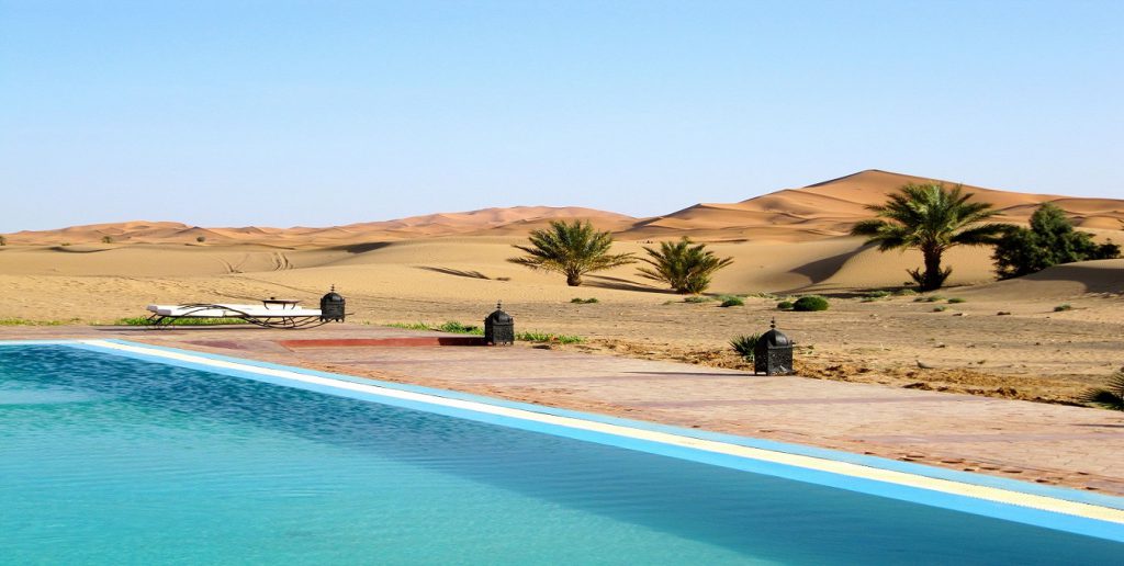 Hoe warm is het in Marokko?